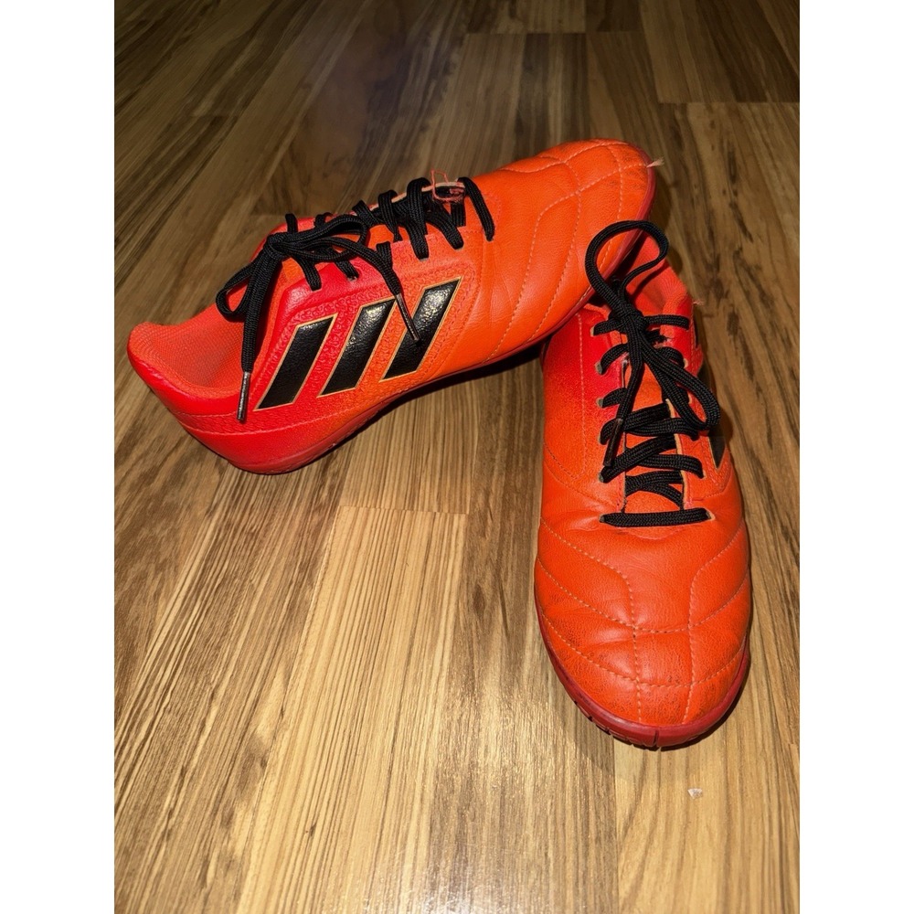 Adidas Men's Sz 5.5 Orange S77107 Ace 174 Athletic Soccer Sneakers Cleats